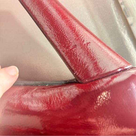 Torrid women’s 9.5 Elegant Burgundy Mary Jane Heels NWT - Picture 6 of 10